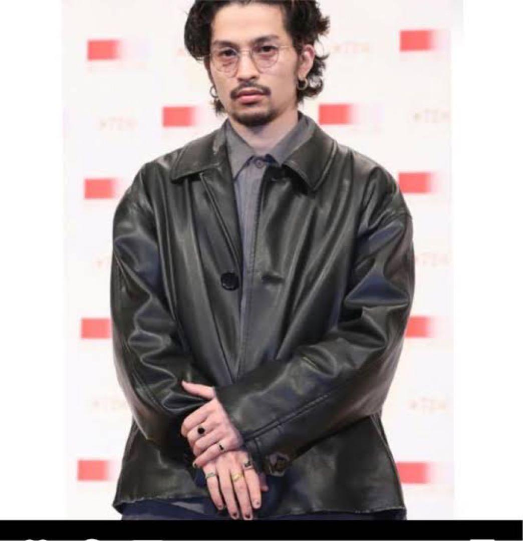 King Gnu 常田大希着用 n.hollywood フェイクレザージャケット - メルカリ