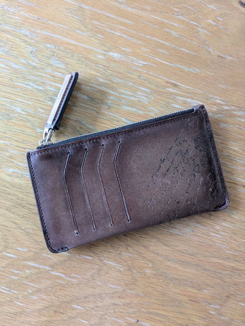 ベルルッティ（Berluti）の・カードケース 美品）ベルルッティ Berluti カードケース ヴェネチアカーフレザー