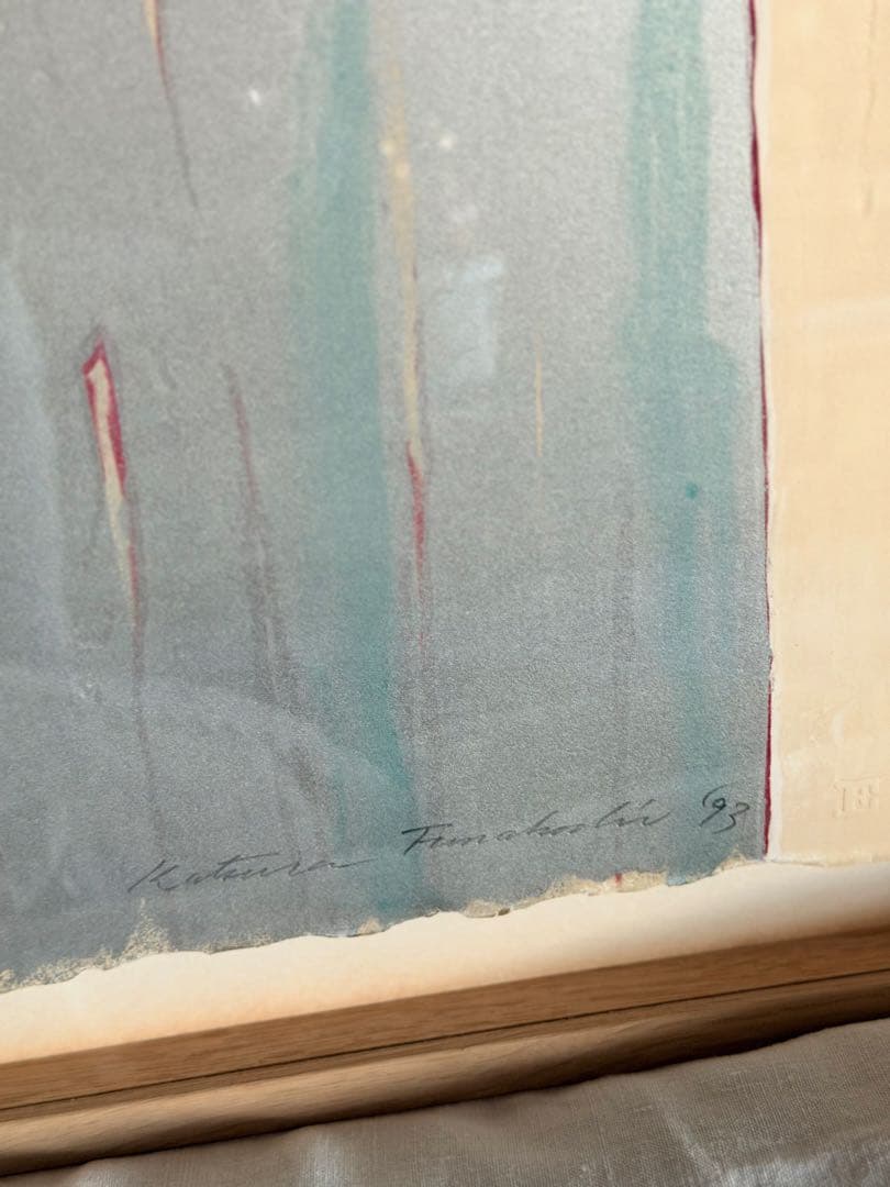 舟越桂 長い曲 1993 リトグラフ 限定版 19/50 - メルカリ