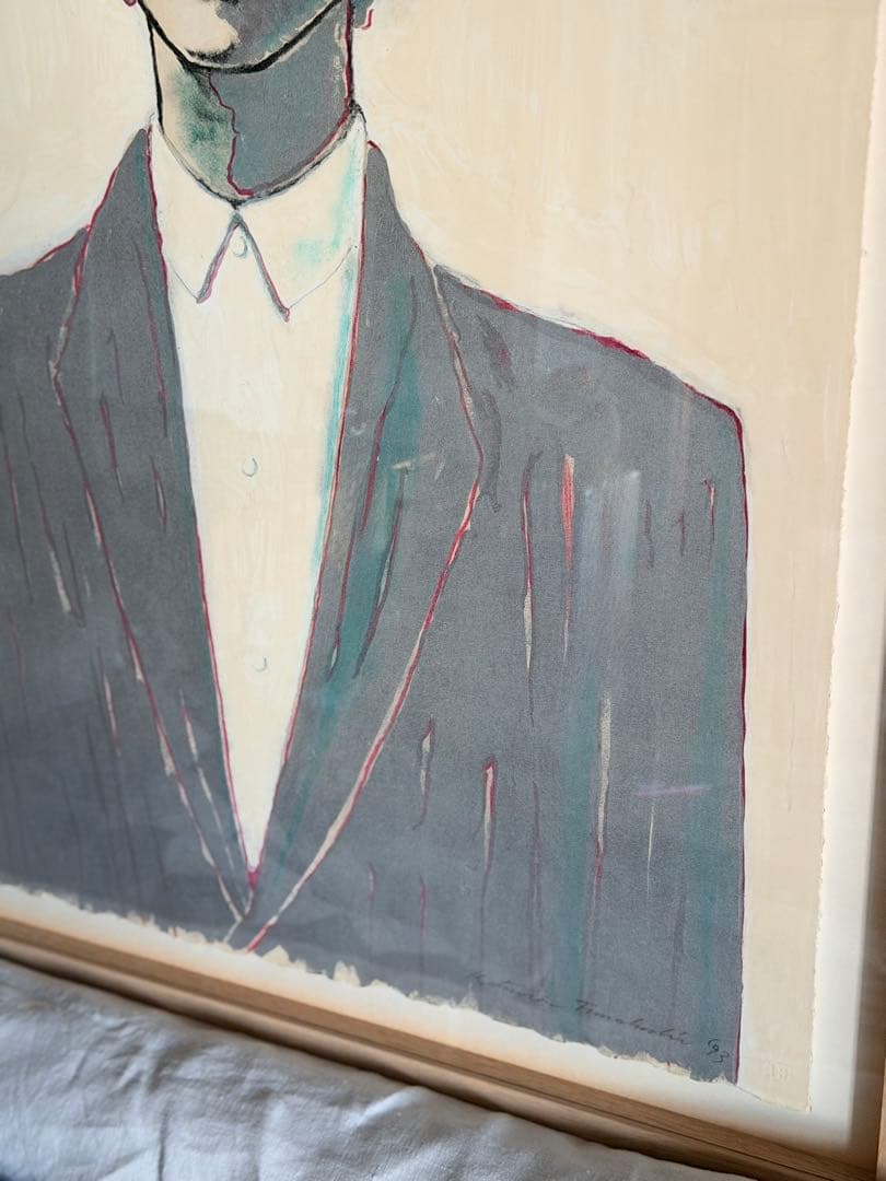 舟越桂 長い曲 1993 リトグラフ 限定版 19/50 - メルカリ