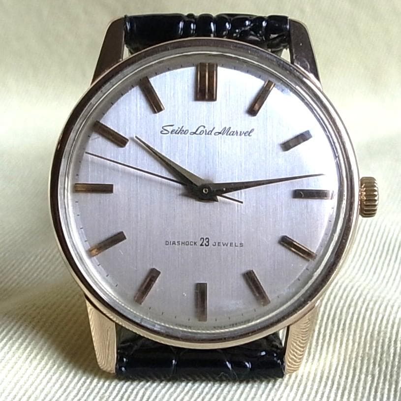 SEIKO-LORDMARVEL 23石 手巻きメンズ腕時計O・H済み※ - メルカリ