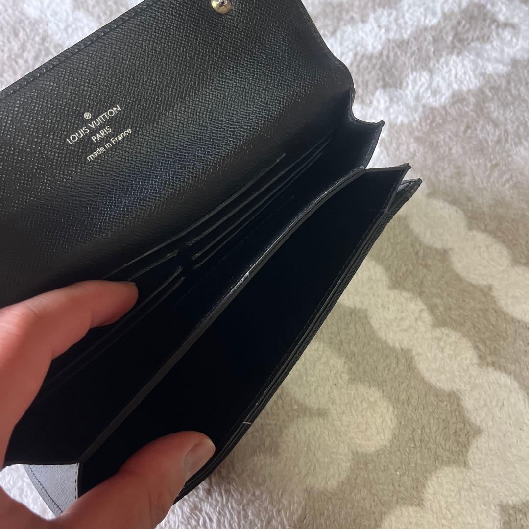 美品 ルイヴィトン 長財布 タイガ ポルトフォイユ アコルディオン