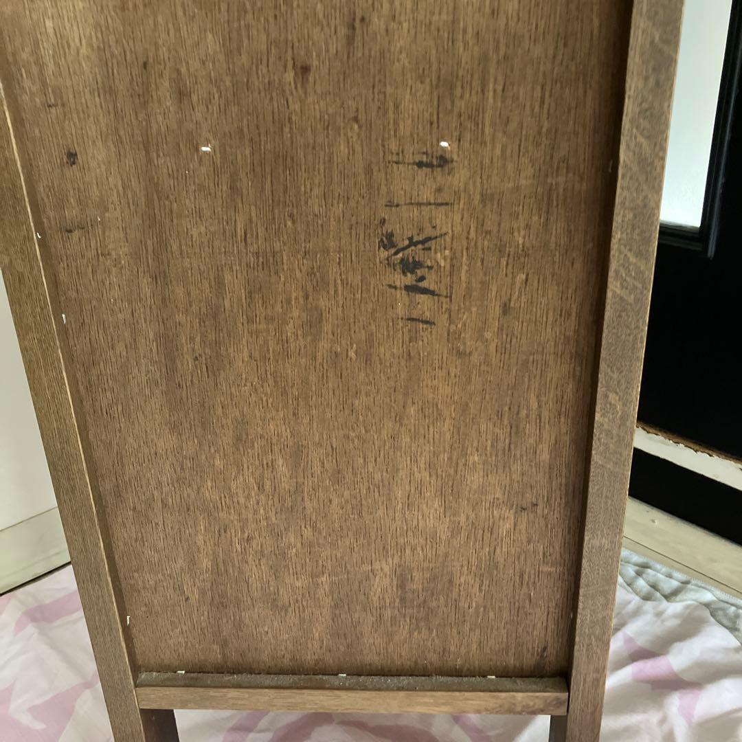 再値下げ】起立木工 電話台 花台 飾り棚 平成レトロ - メルカリ