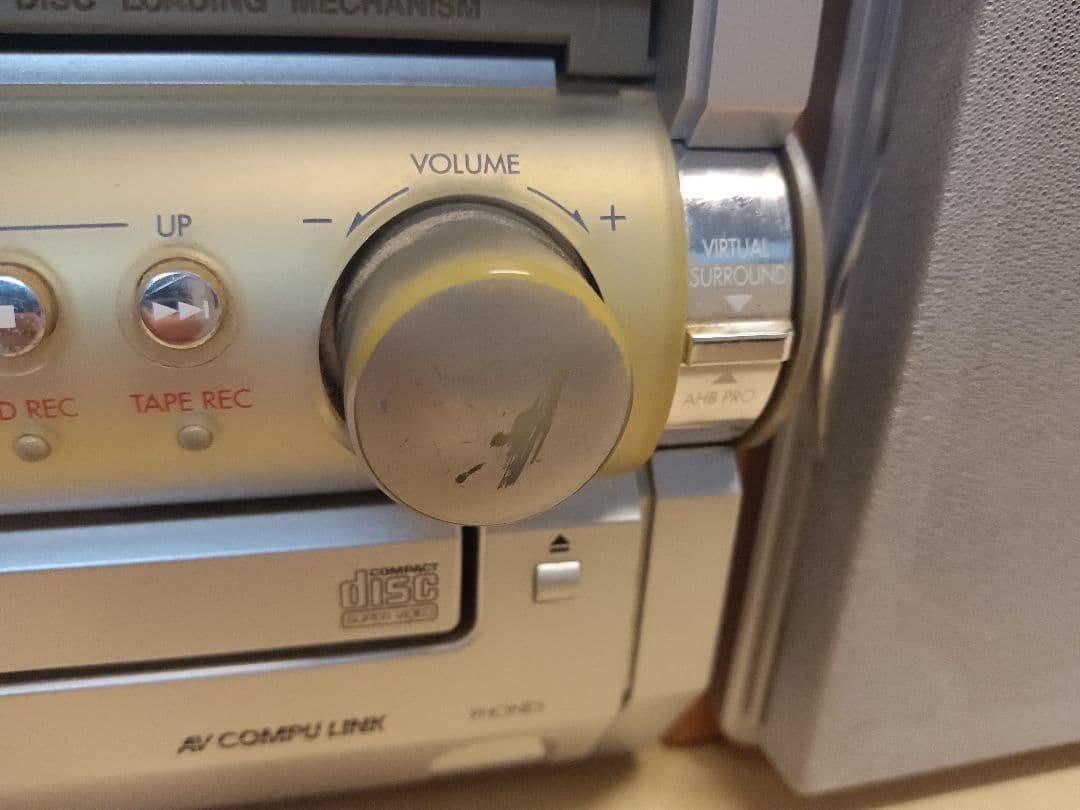 Victor DVD/CD/ダブルMDコンポ UX-W7DVD 2004年製