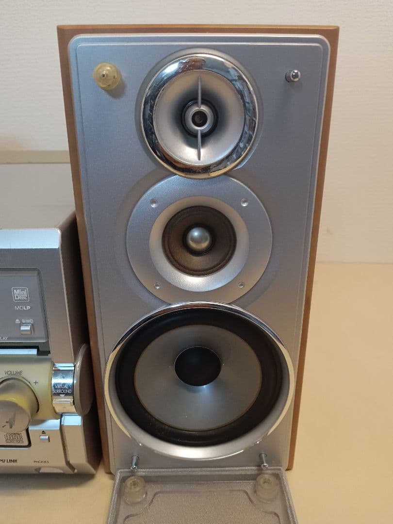 Victor DVD/CD/ダブルMDコンポ UX-W7DVD 2004年製