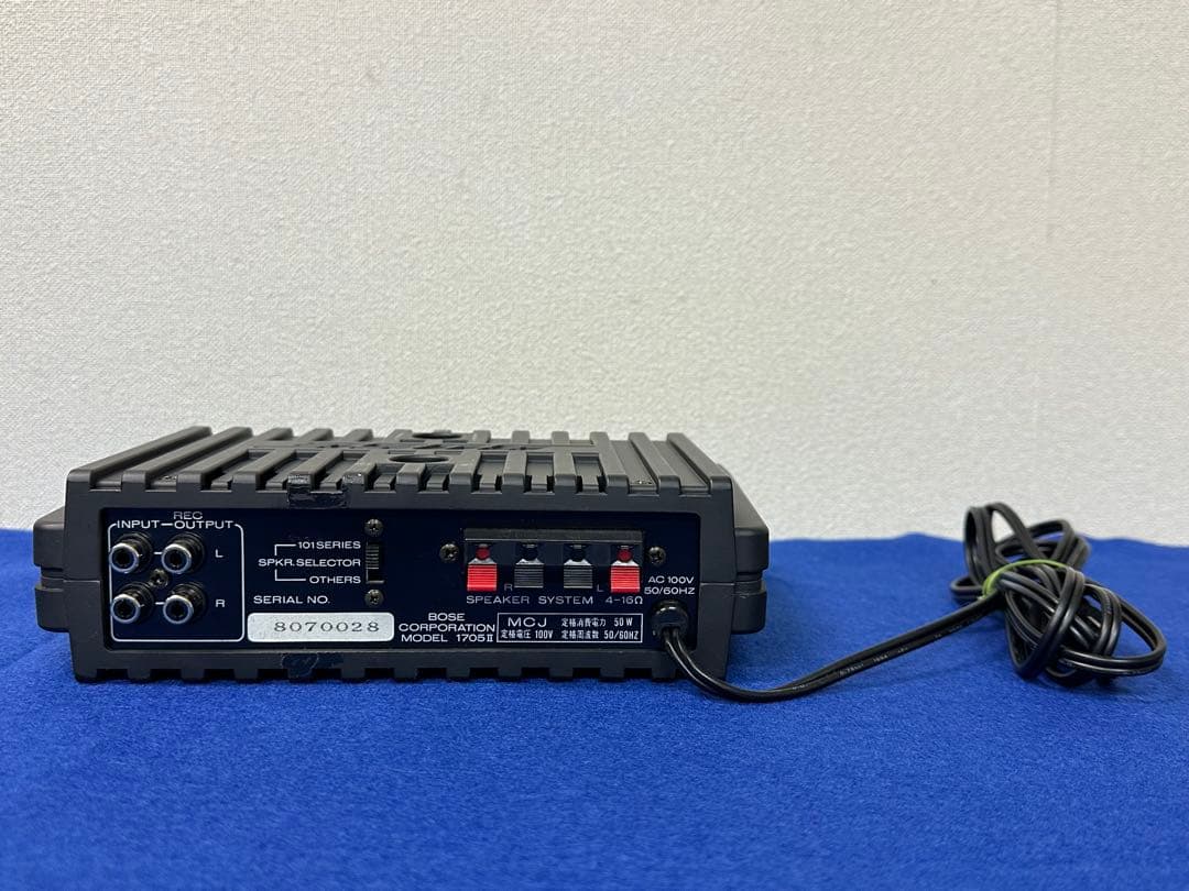 BOSE スピーカー パワーアンプ MMS-ISP 1705Ⅱ 動作確認済み