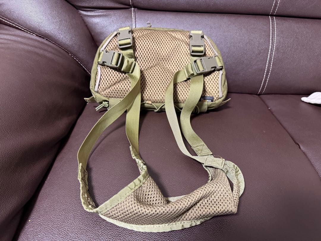 ノリコンテックス チェストポーチ オリーブグリーン - メルカリ