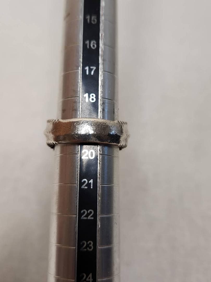 JAP工房 一馬 生命のリング ガーネット 19号程度(画像参照) 15.89ｇ