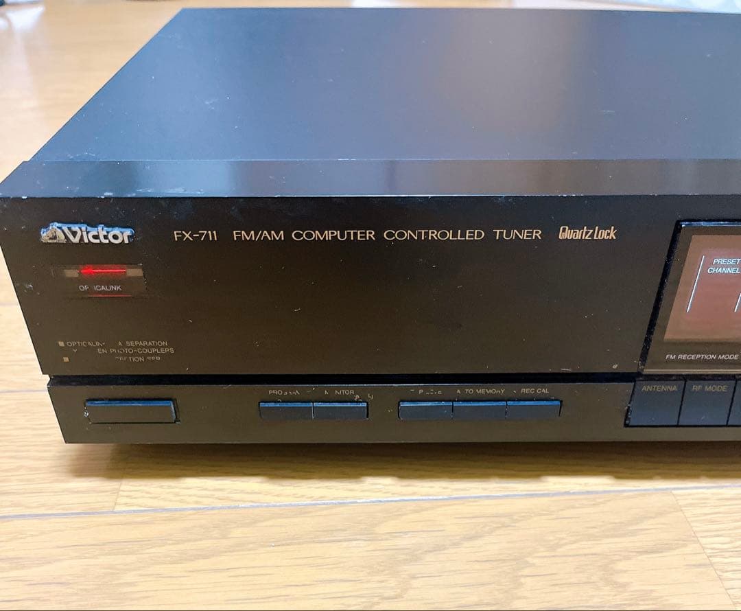 Victor ビクター FX-711 AM FM チューナー　オーディオ機器