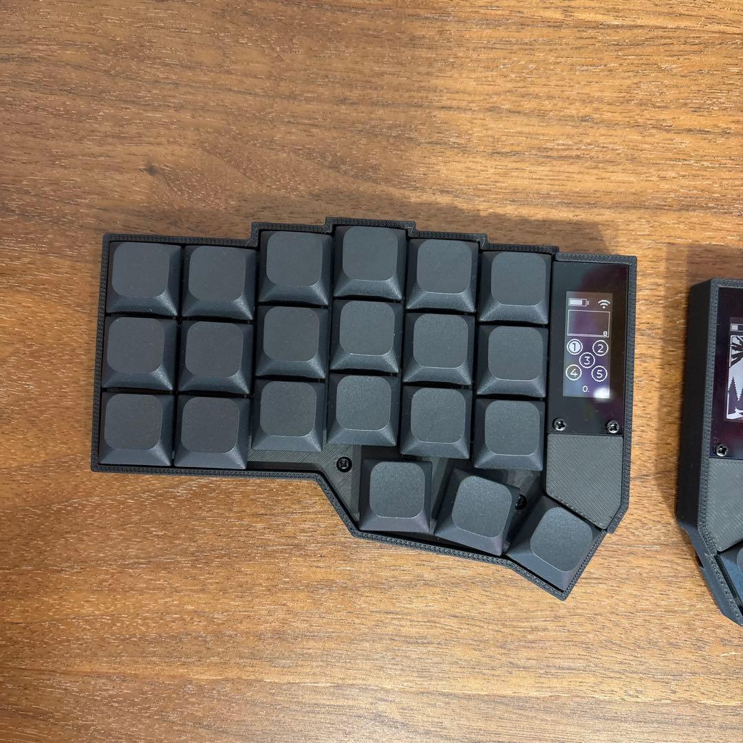 Corne V3ベース ロープロファイルキーボード 有線/無線接続