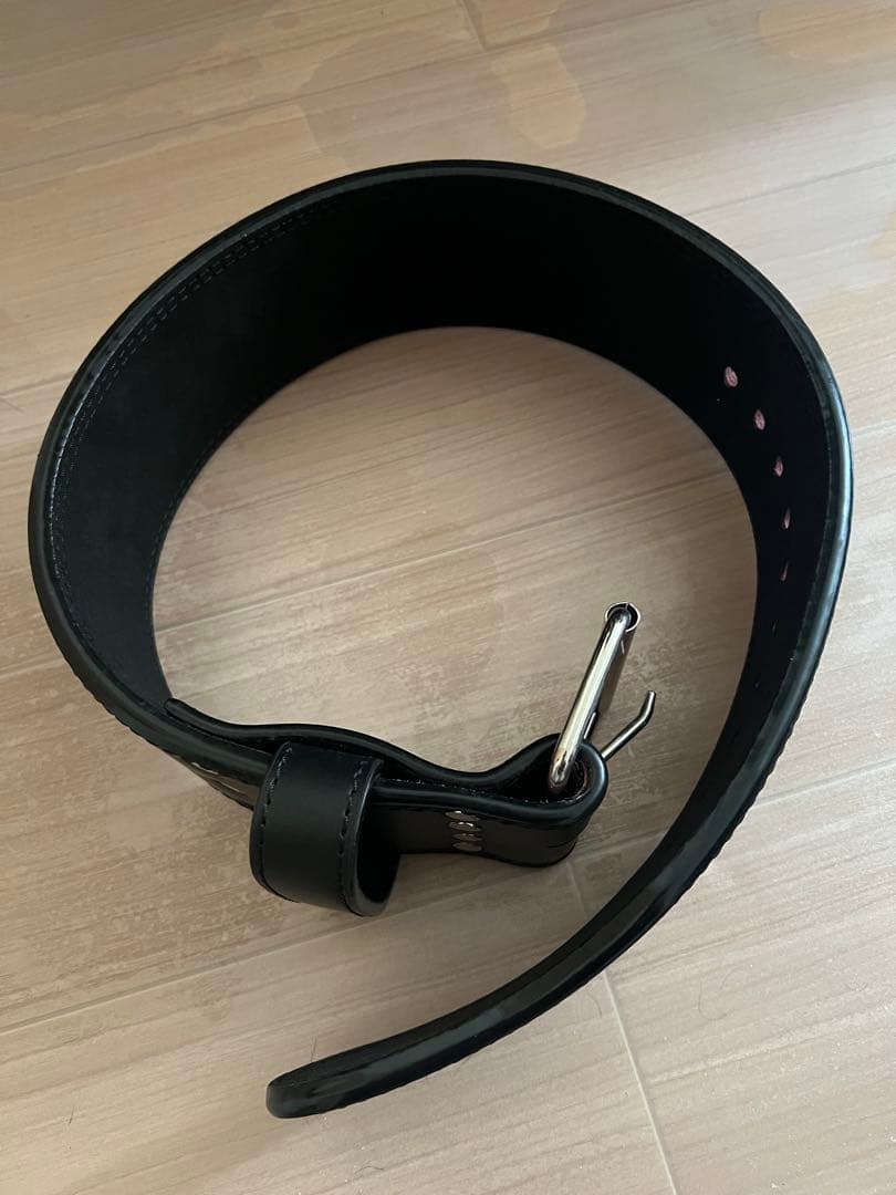 SQUAT MANIA トレーニング・パワーベルト ブラック スクワットマニア