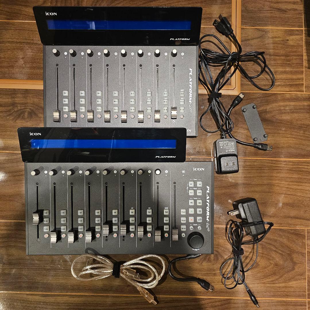 ICON PLATFORM M+/X+/D2×2　セット Icon Platform M, X, D2 Controller for eMotion LV1 – Media