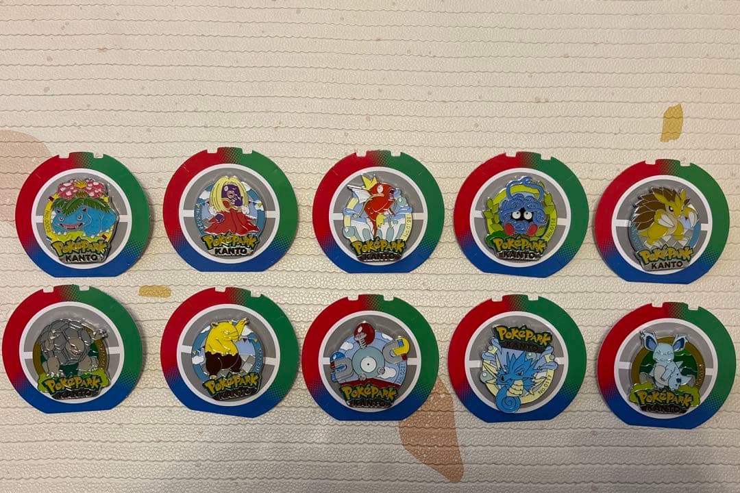 ポケパーク カントー ピンバッジ 10個 セット ピンズ - メルカリ