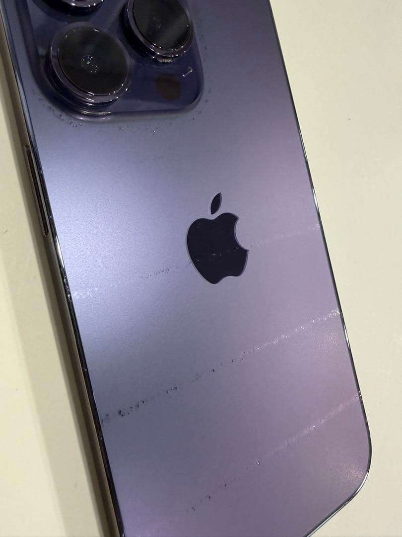 Apple iPhone 14 Pro ディープパープル 256GB ケース付