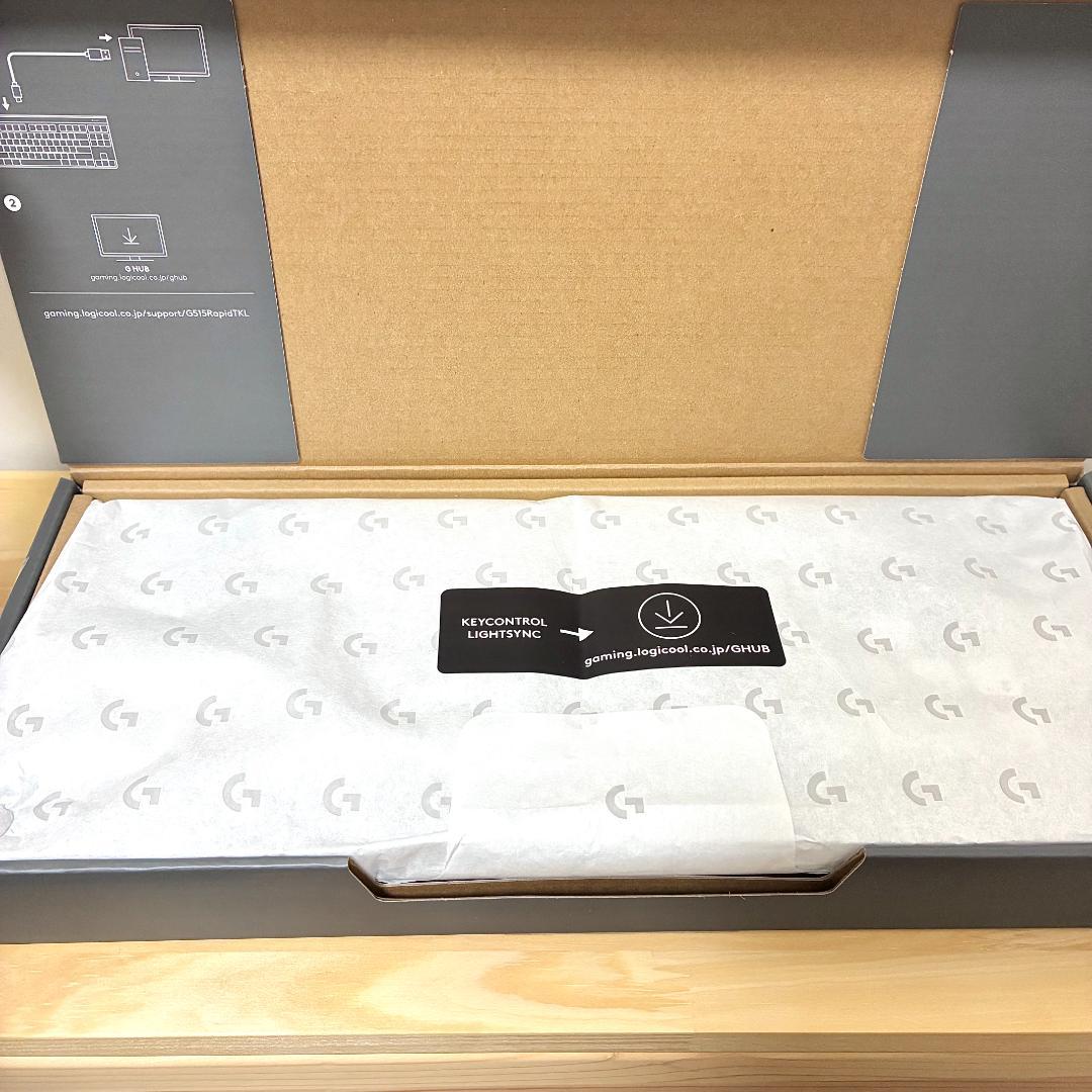 未使用 ⭐️ Logicool G G515 RAPID TKL ホワイト
