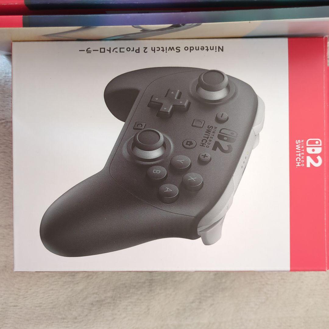 Switch2マリオカートセット本体＋任天堂純正プロコントローラー2