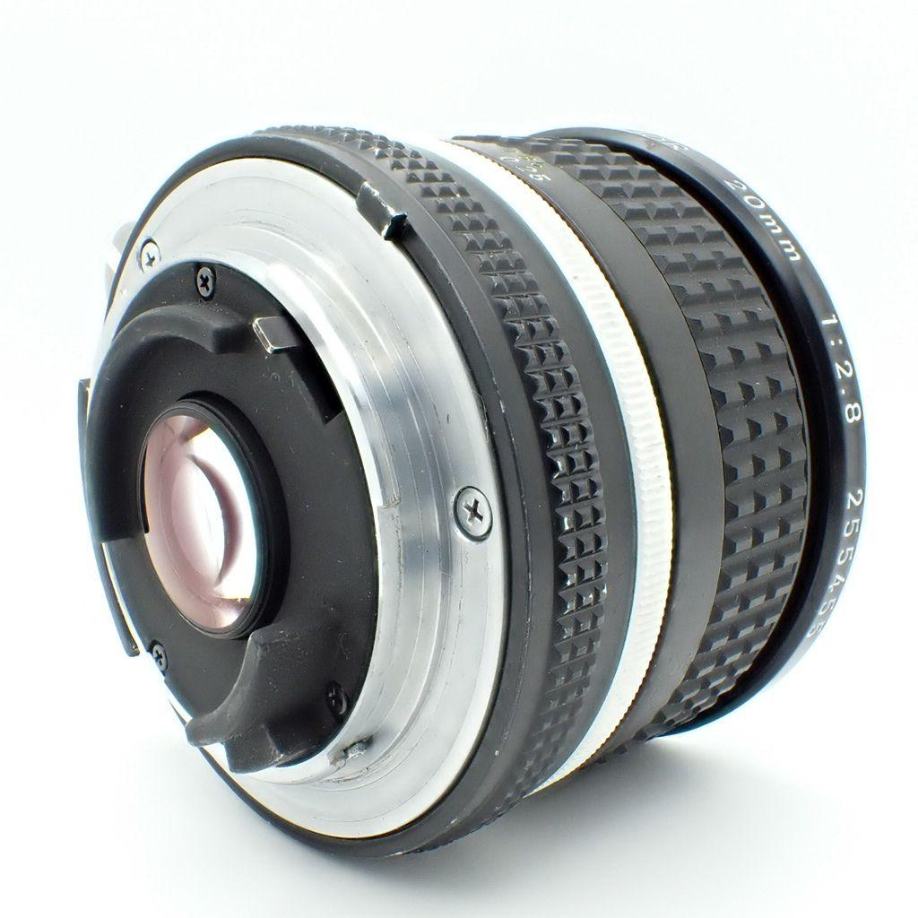 【動作確認済】Nikon Ai-s 20mm f2.8 純正付属品&初期保証付