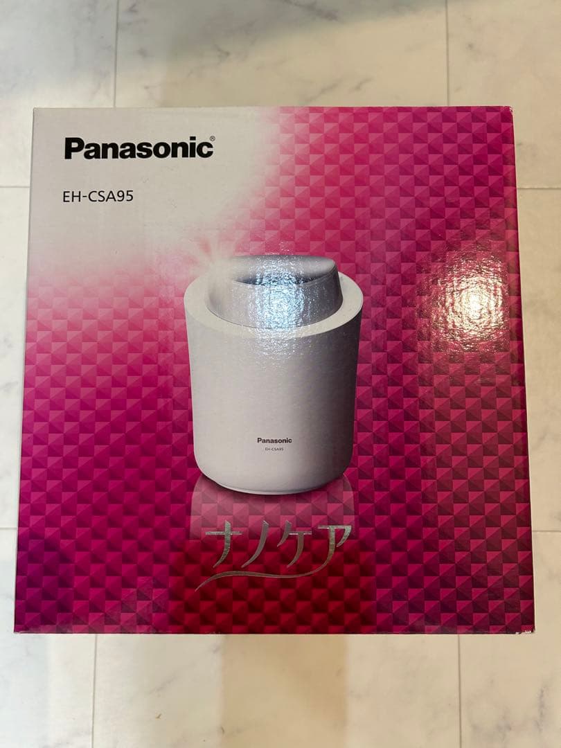 【新品•未使用】Panasonic スチーマー ナノケア EH-SA95