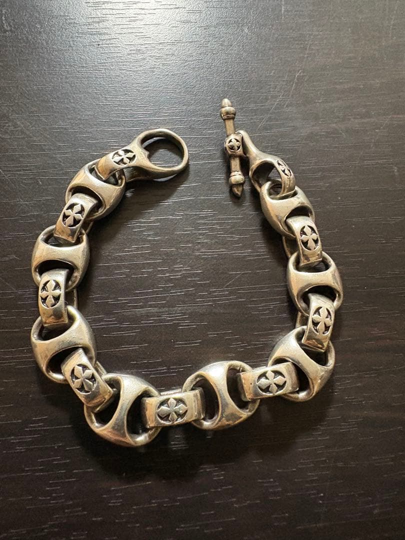 89.2g BWLタイプ？ ブレスレット Silver925 ガボール系