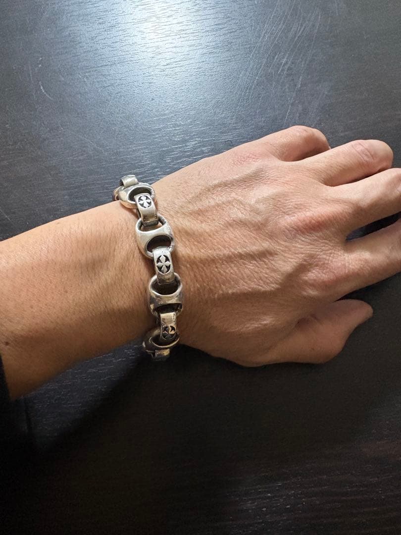 89.2g BWLタイプ？ ブレスレット Silver925 ガボール系