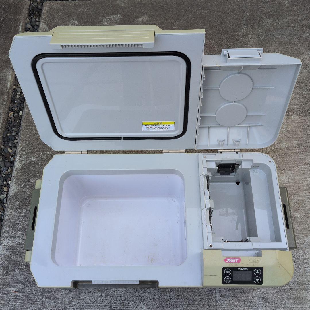 ジャンク品 CW001G Makita 冷温庫 大型 ベージュ/カーキ