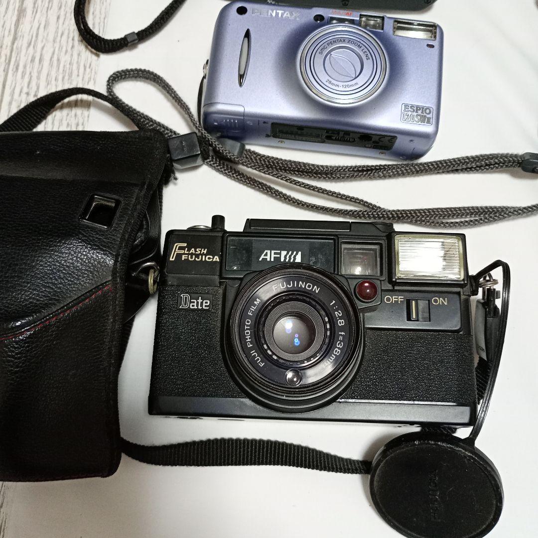 フィルムカメラセット　PENTAX,OLYMPUS,FUJI,他複数台　中古