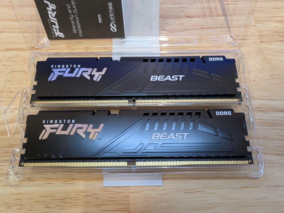 【国内正規品】Kingston DDR5-6800 KF568C34BBK-32