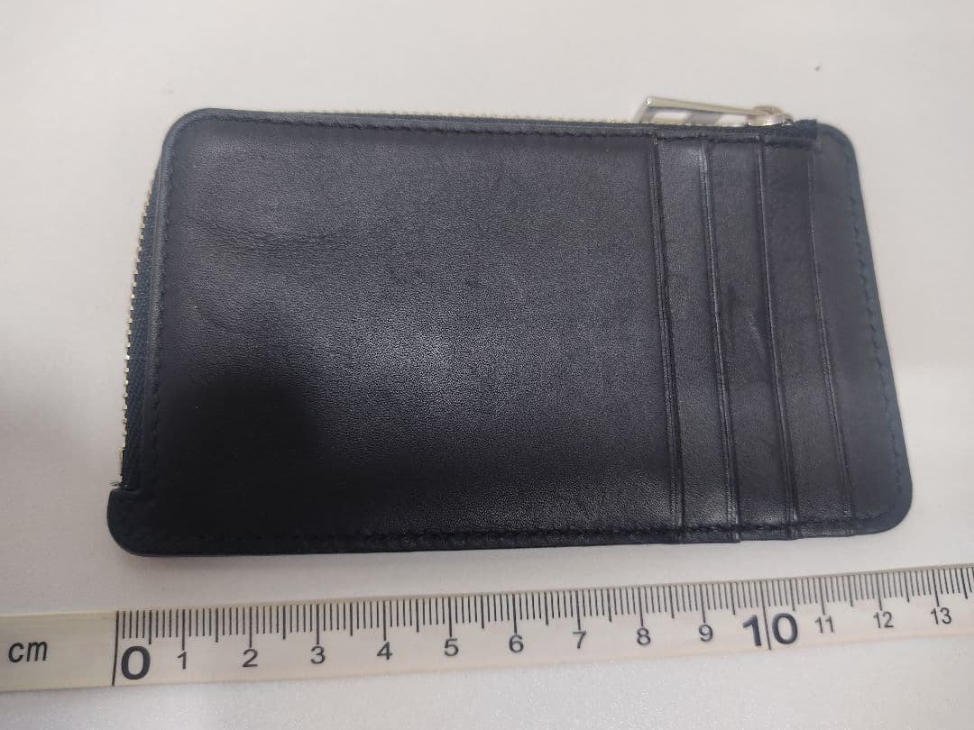 LOEWE ブラック レザー カードケース 美品 - メルカリ