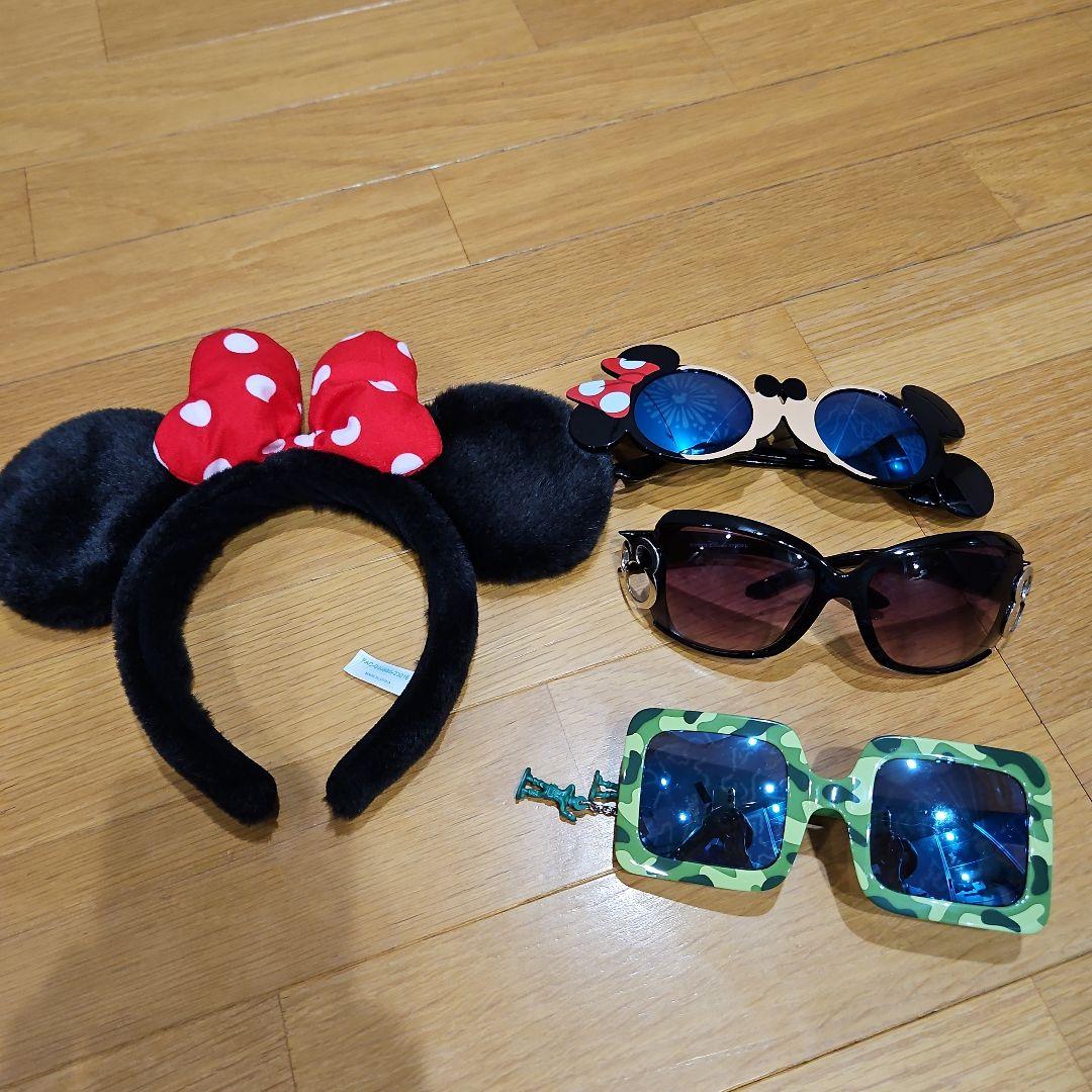 ディズニー カチューシャ&サングラス - メルカリ