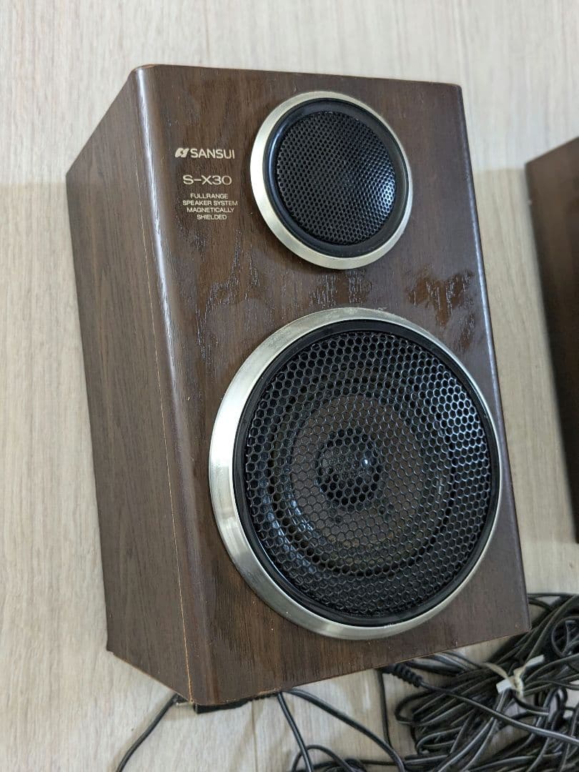 やっぱ　SANSUI S-X30 スピーカー 2個セット　早いもの勝ち！