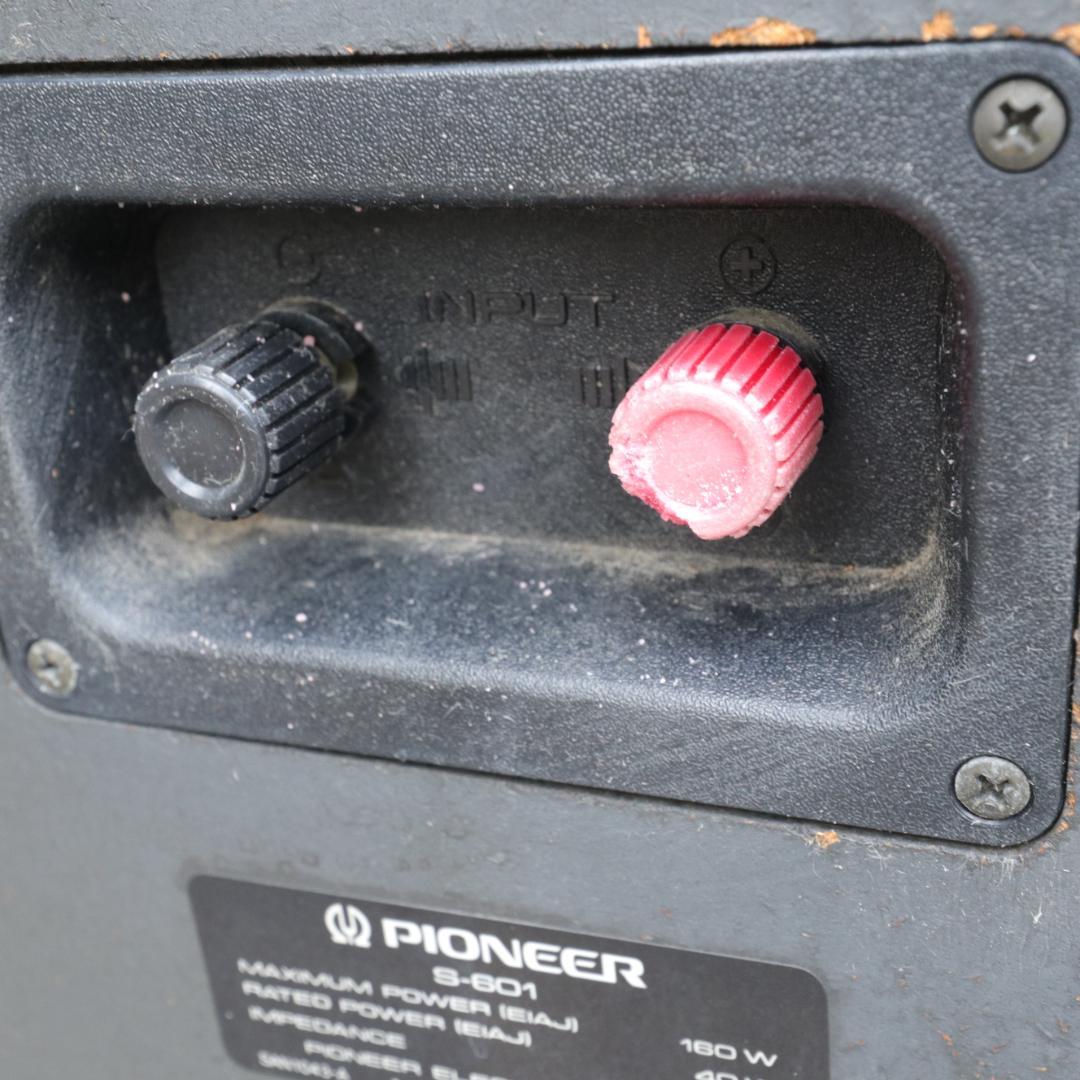 【音出し確認済】PIONEER/パイオニア　S-601 R/Lペア　スピーカー