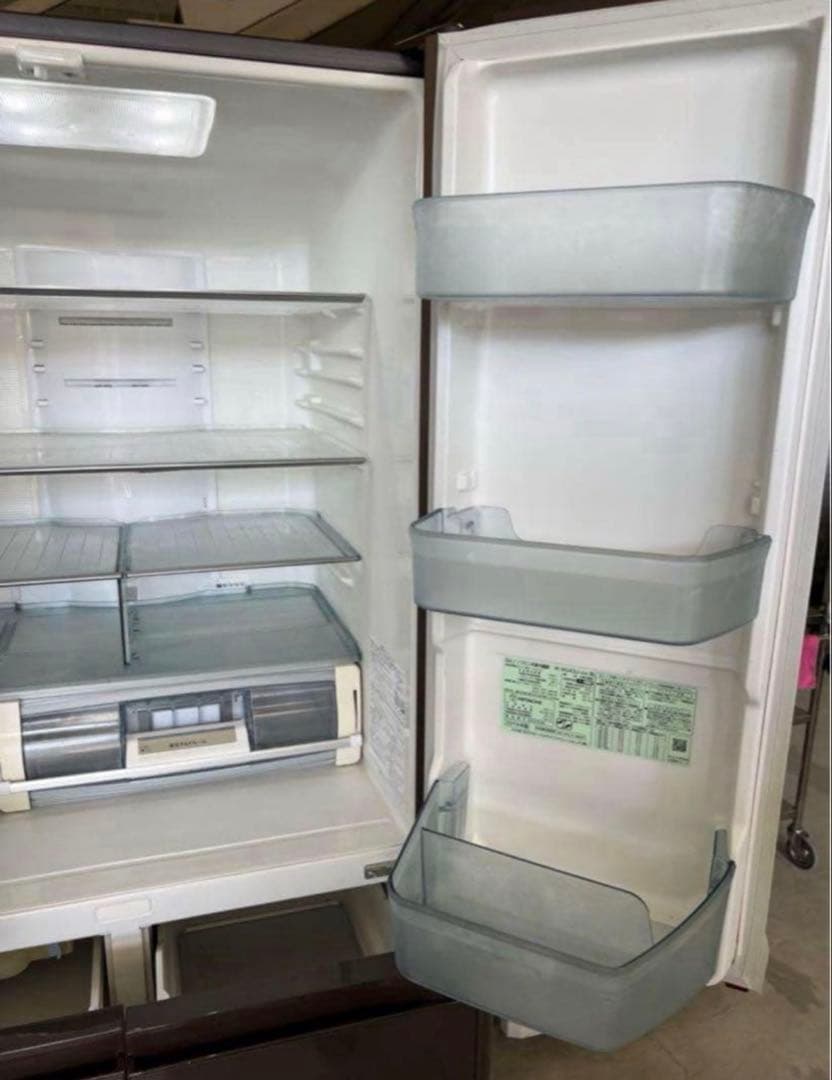 2019年式 430L 日立 6ドア冷蔵庫 R-XG43J(XH)