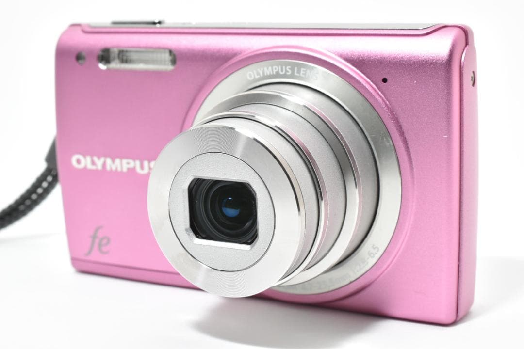 《 美品 》 オリンパス　OLYMPUS FE-5050 ピンク
