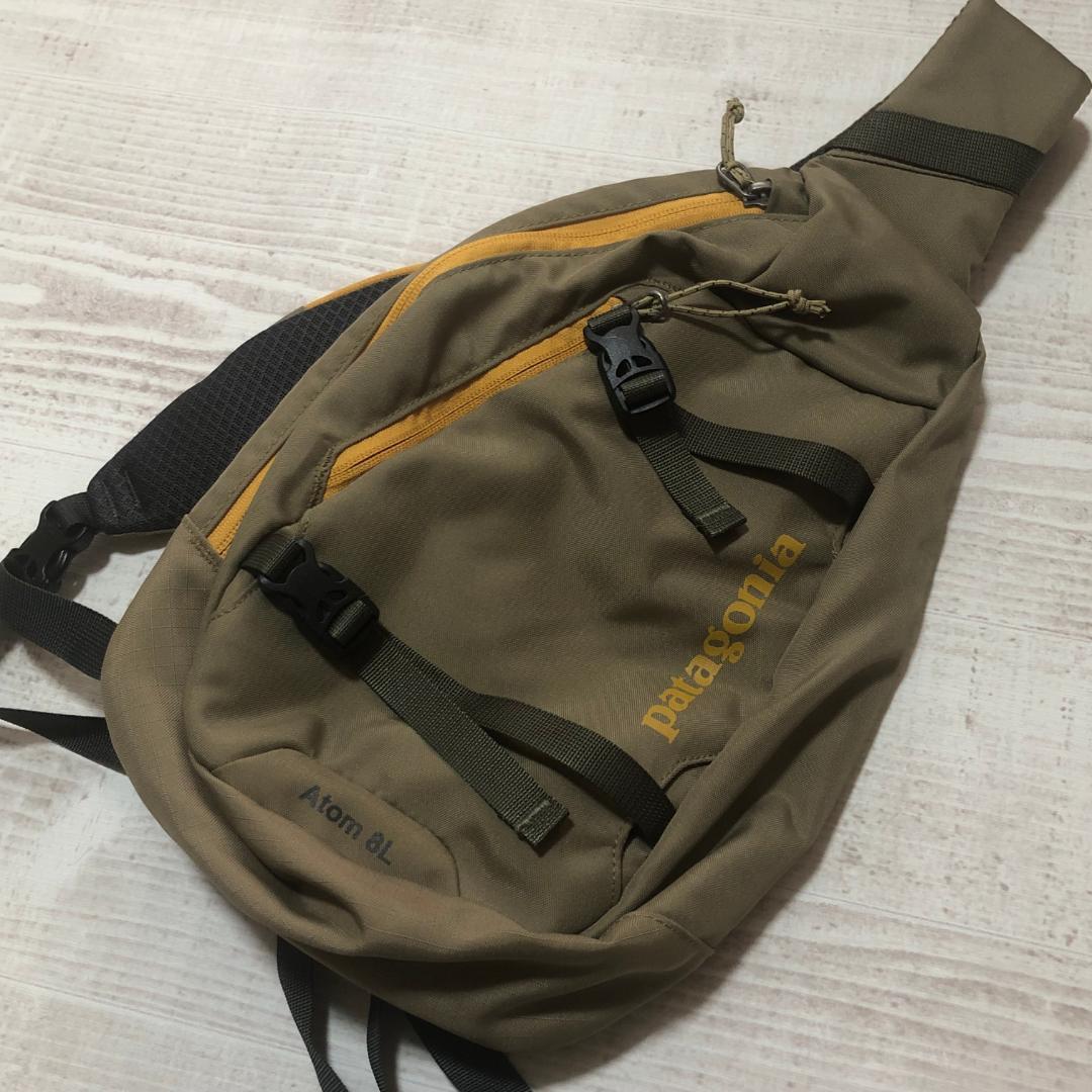 廃番人気カラー・3点支持モデル‼️パタゴニア アトム・スリング 8L