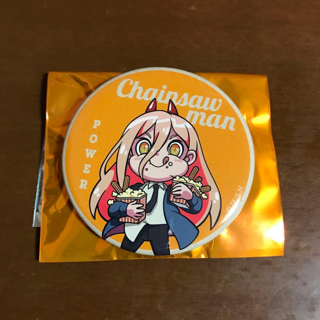 チェンソーマン チェンソーマン展 パワー ミニキャラ缶バッジ - メルカリ