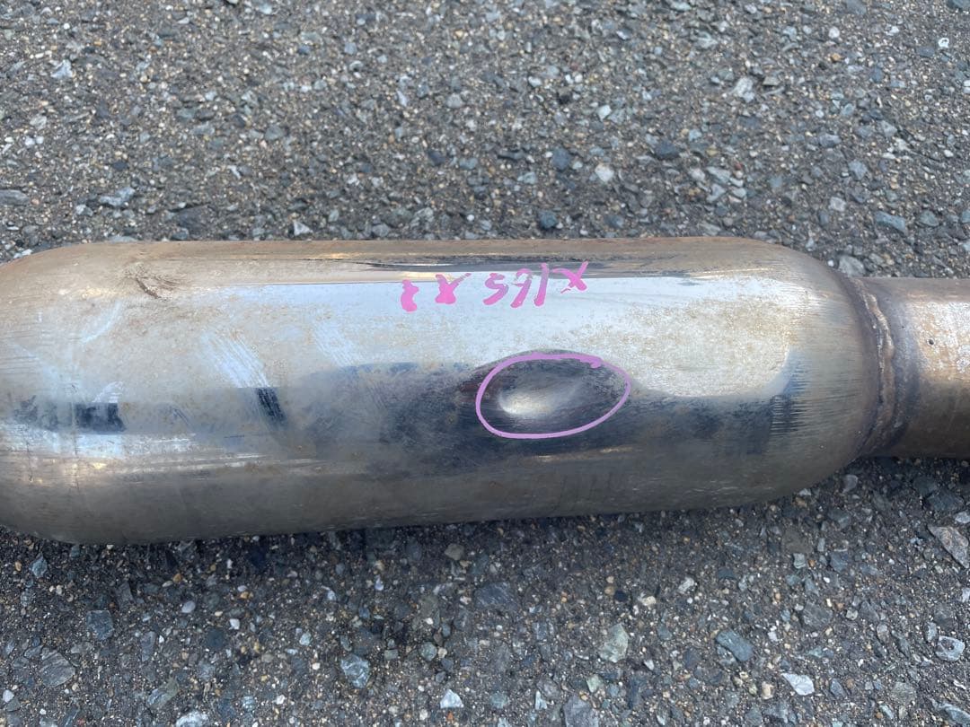 be5 bh5 柿本改 フロントパイプ 中間マフラー - メルカリ