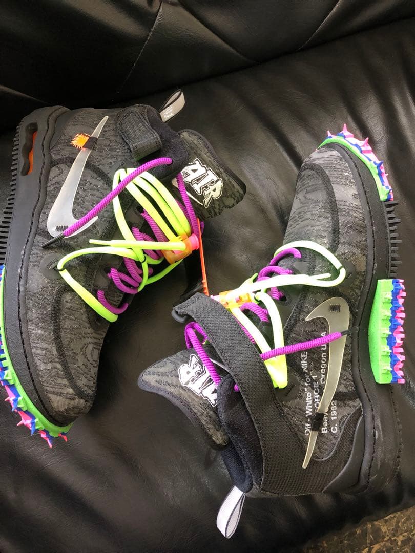 Nike × Off-White Air Force 1 Mid “Black”