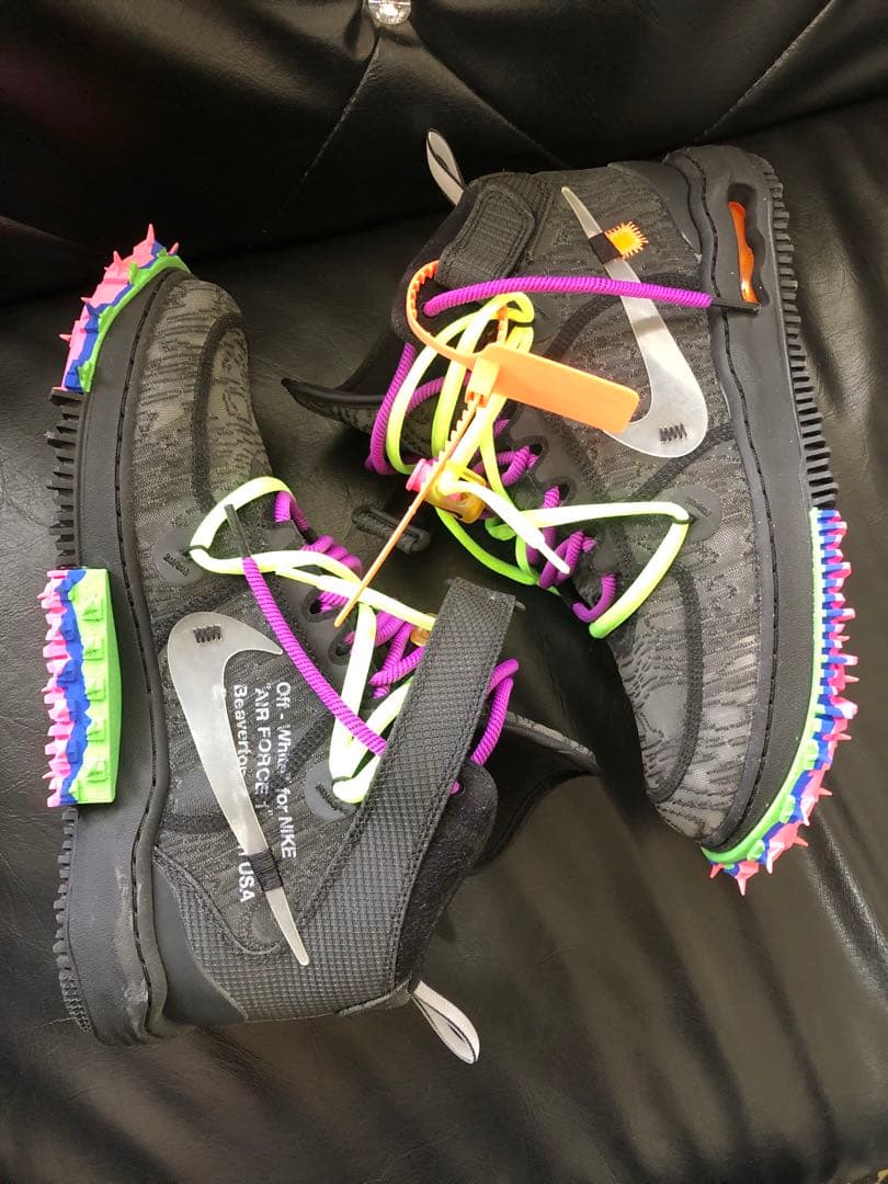 Nike × Off-White Air Force 1 Mid “Black”