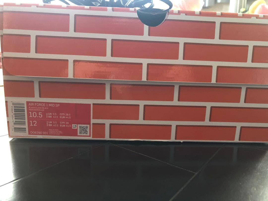 Nike × Off-White Air Force 1 Mid “Black”