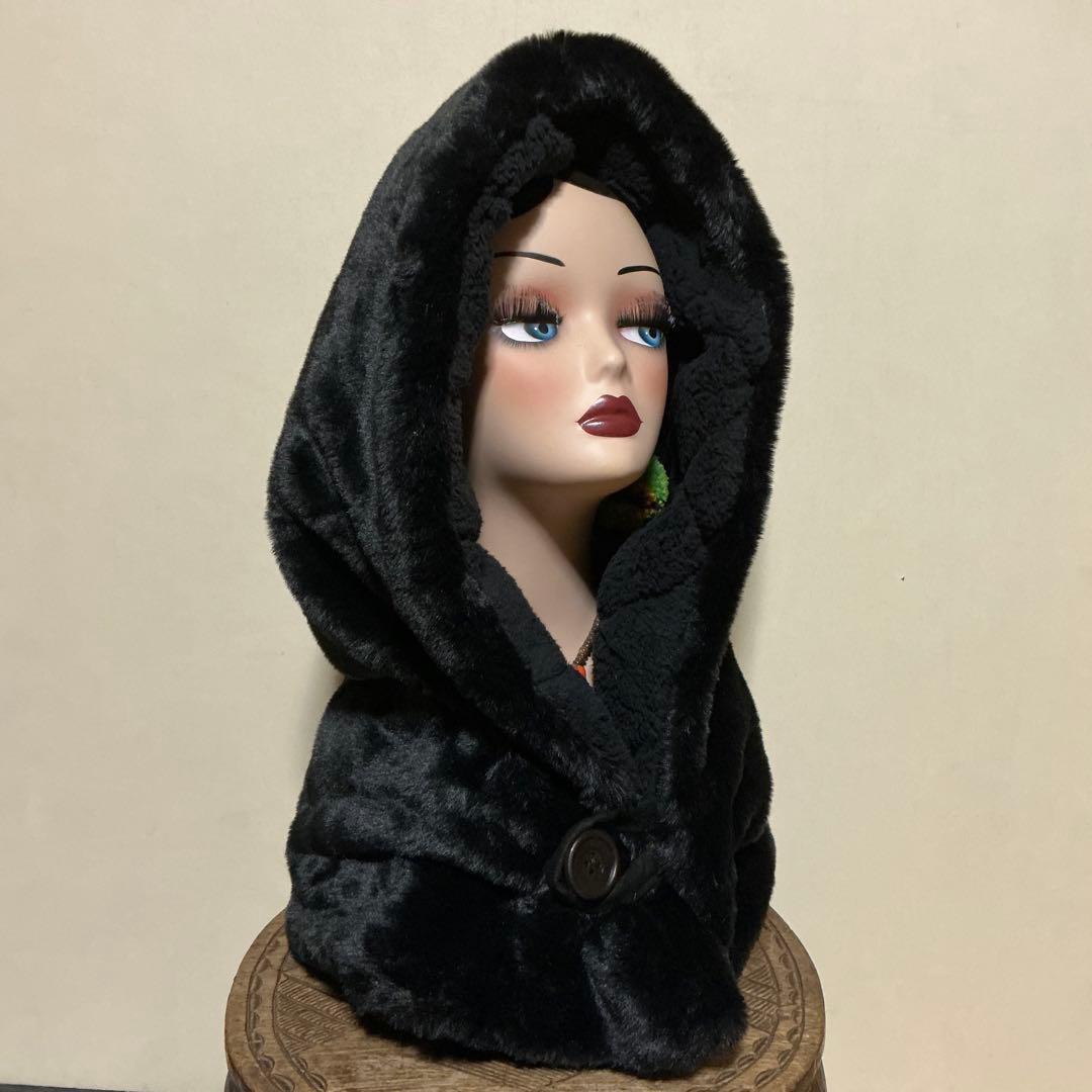 ぴーちゃん様専用ページです ファーフードスヌード ファージャガード帽子