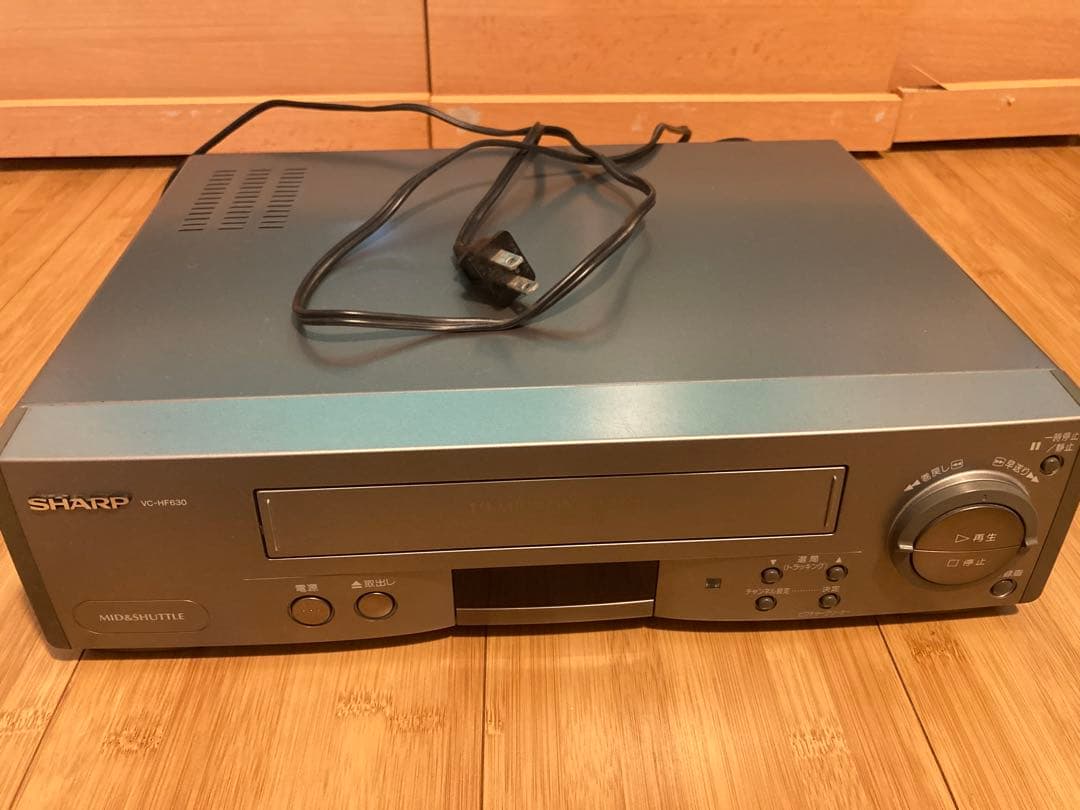 SHARP VHSビデオデッキ VC-HF630 - メルカリ