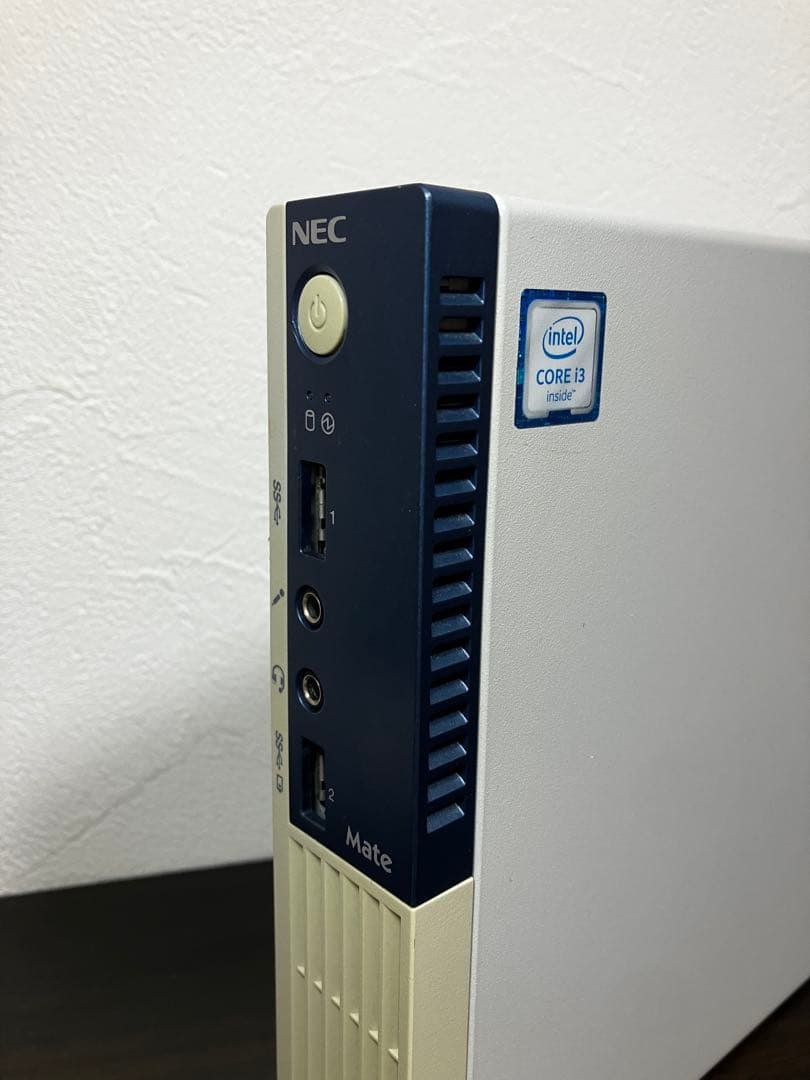 【整備•清掃済み】NEC Mate 小型デスクトップパソコン Core i3