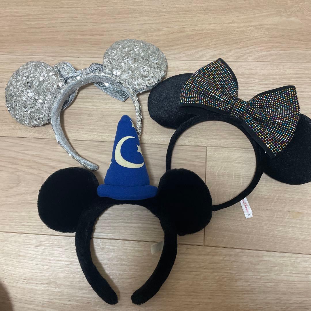 ディズニーキャラクターカチューシャセット - メルカリ