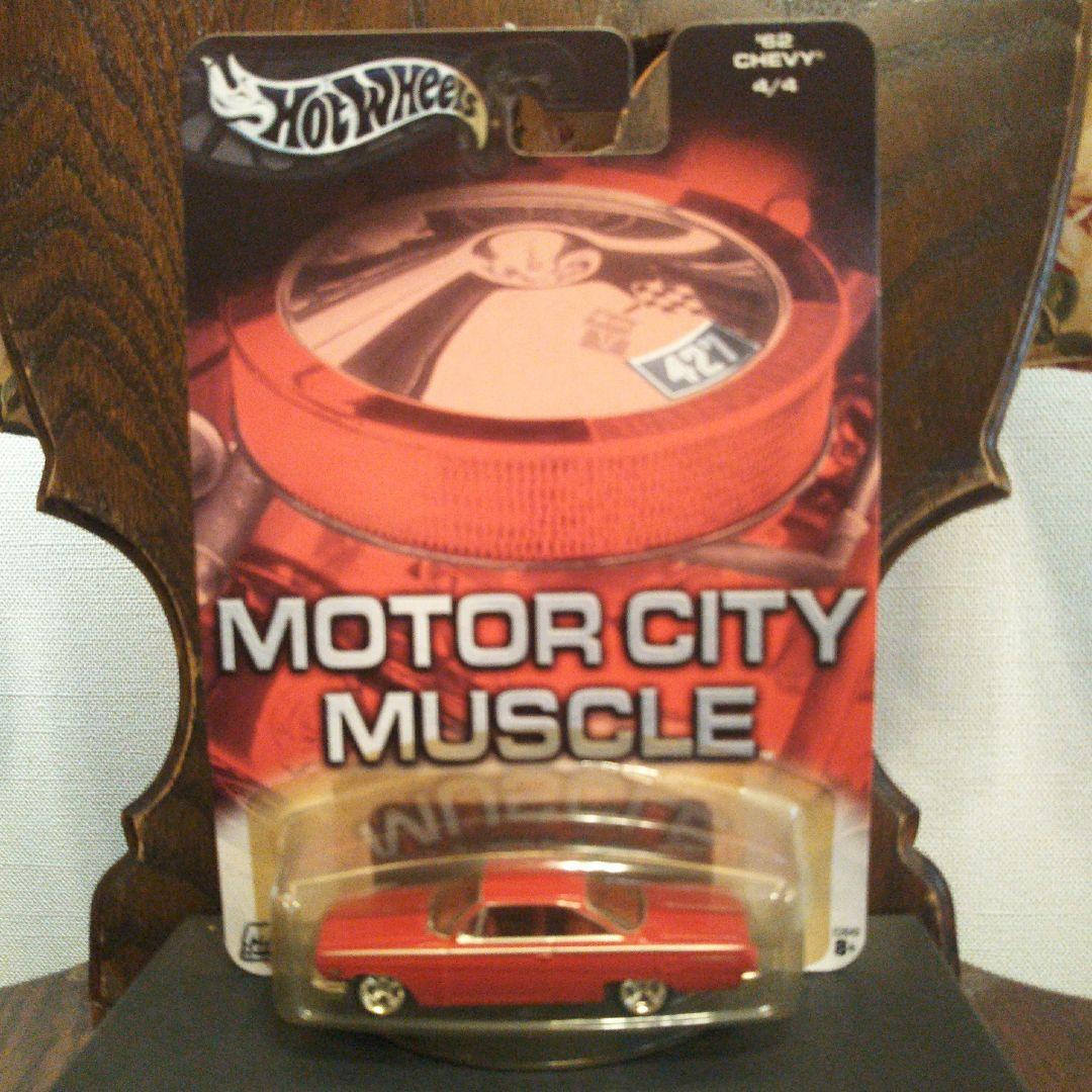 HotWheels MOTOR CITY MUSCLE 4種セット - メルカリ