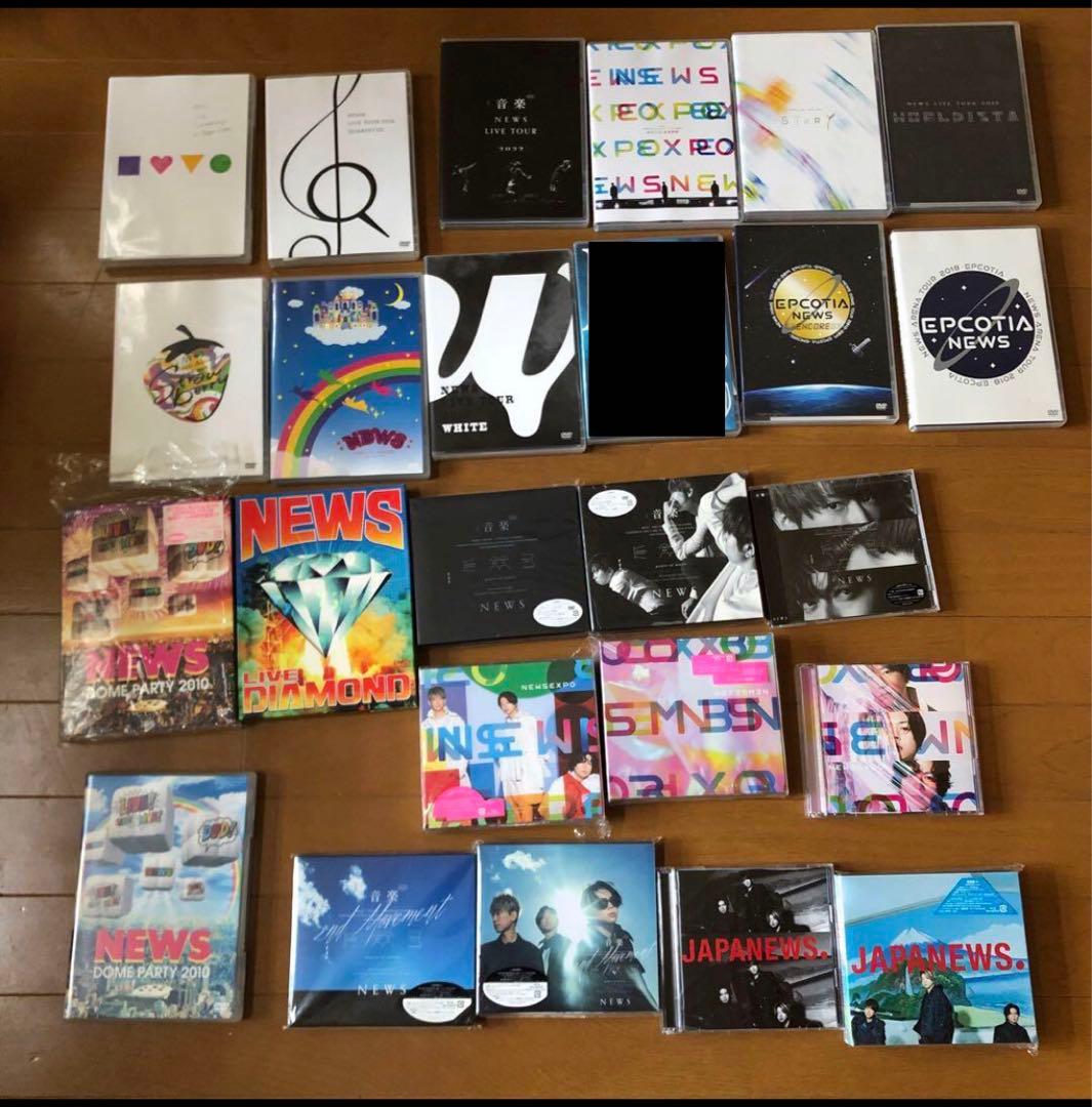 中古CD、DVDまとめ売り　NEWS バラ売り2枚から可能 中古CD、DVDまとめ売り NEWS バラ売り2枚から可能 - メルカリ