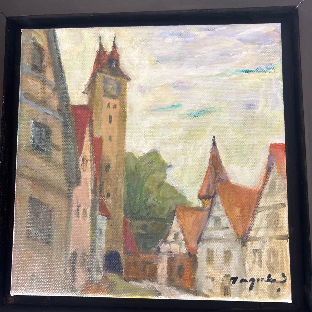 油彩画 風景画 竹山栄一 - メルカリ