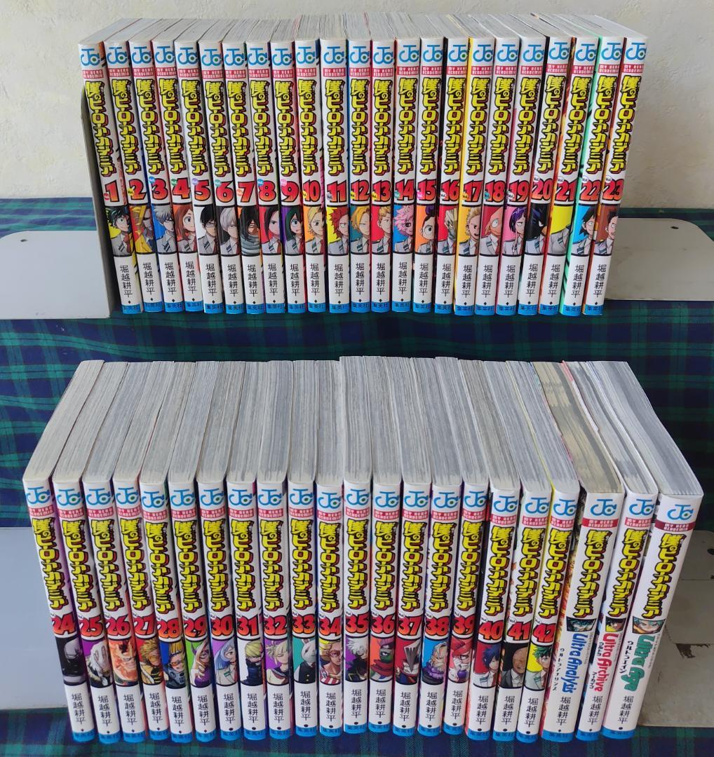 僕のヒーローアカデミア 全42巻＋ファンブック・キャラブック 僕のヒーローアカデミア ヒロアカ 42巻 公式ファンブック キャラクター