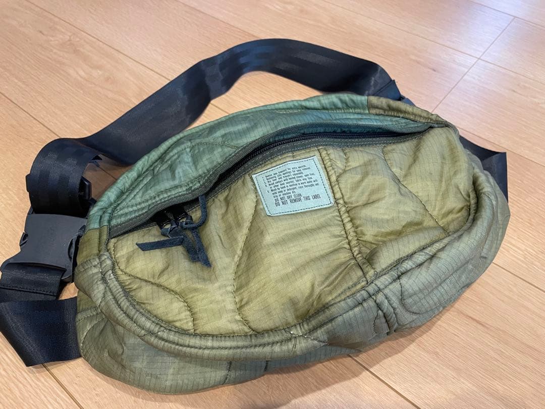 [未使用] US Customized Quilted ボディー バッグ US Customized Quilted Body Bag Military ミリタリー ボディー バッグ