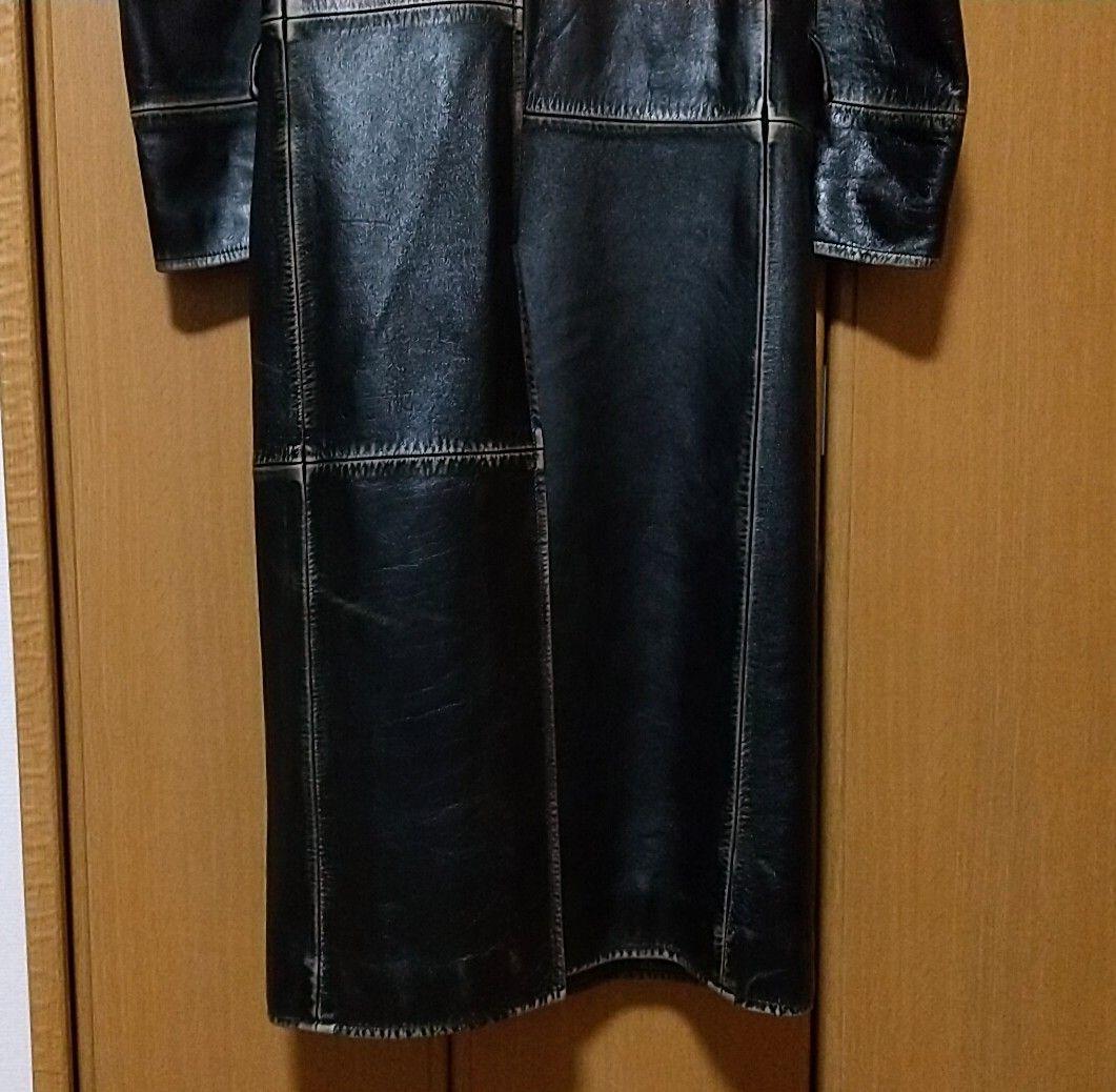 JOHN LAWRENCE SULLIVAN レザーコート 46 ブラック 黒 - メルカリ