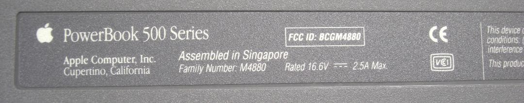 k*o様 ☆彡 PowerBook 520 起動します！ 難ありにつき説明必読